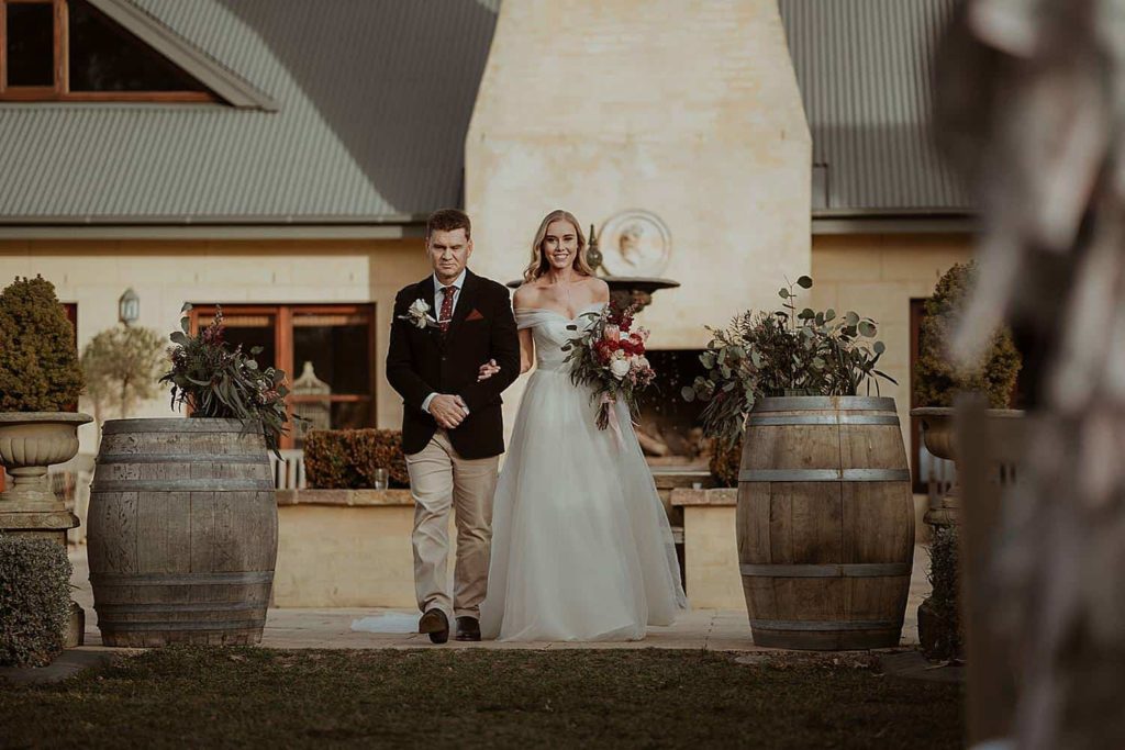 centennial vineyards wedding bowral